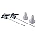Bel-Art Polypropylene Trigger Sprayers w/ 53mm Adapters (Pack of 2) (F11620-0050)