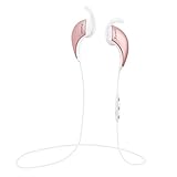 Bluetooth Headphones, Aumet Wireless Magnetic Headphones Earbuds- Super Bass Stereo Noise Cancelling Earphones, Secure Fit for Sports, Running,Workout with Built-in Mic for Cell Phone