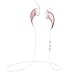 Bluetooth Headphones, Aumet Wireless Magnetic Headphones Earbuds- Super Bass Stereo Noise Cancelling Earphones, Secure Fit for Sports, Running,Workout with Built-in Mic for Cell Phone