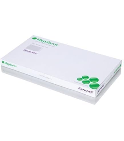 Amazon.com: Mepiform Scar Reduction Dressing 4x7inch 10x18cm 5/pk