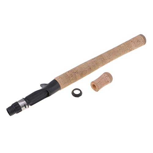CUTICATE Kork Angelgriff Set DIY Angelrute Teile Gebäude Repair Tool Rollenhalter – Bild 8