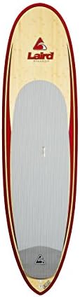 Laird StandUp EPS Composite Surfer Paddle Board, Red Bamboo, 10-Feet x 29-Inch
