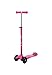 Micro® Maxi Deluxe, Original Design, 3 Wheel Scooter, 5-12 Years, Weight 2.5 kg, Load up to 70 kg, Height 67-91 cm, ABEC 9 Bearings, Non-Slip Platform (Bubblegum Pink, One Size)