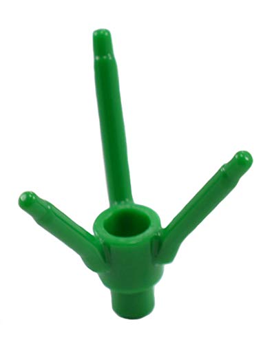 LEGO Parts and Pieces: Flower Plant Stem with Bottom Pin (50 Pcs)
