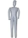 Rubie's Costume Co Male Adult Inflate Mannequin Costume