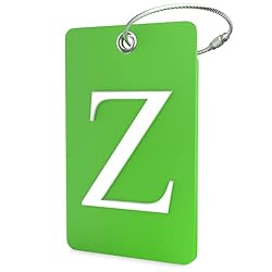 Luggage Tag Initial – Fully Bendable Tag