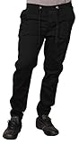 OTB Men's Brushed Stretch-Twill Jogger Pant