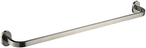 SUS 304 Stainless Steel Single Towel Bar Bathroom Wall Shelf Rack Hanging Towel Brushed