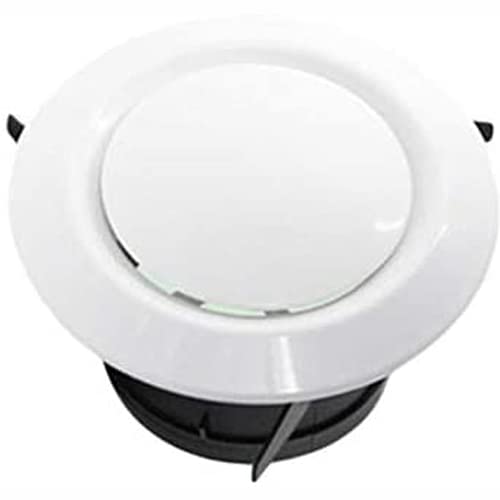 MACHSWON 75mm Mounting Diameter Disc Ventilation Circle Adjustable Grille Vent Cover White Ajustable