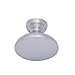 Amazon Basics Round Flat Cabinet Knob, 1.24-inch Diameter, Satin Nickel, 10-Pack