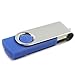 Leegoal 1GB USB2.0 Flash Memory Drive Thumb Stick Swivel Design Blue (1pack)