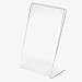 8x10 Clear Acrylic Self Standing Photo Frames, Set of 12