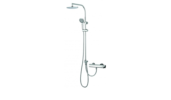 Grb tender - Grifo monomando ducha columna externa cromo ...