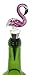 Glass Flamingo Wine Bottle Stopper - Decorative, Colorful, Unique, Handmade, Eye-Catching Glass Wine Stoppers - Flamingo Gifts, Wine Accessories Gift for Host/Hostess - Wine Corker/Sealer
