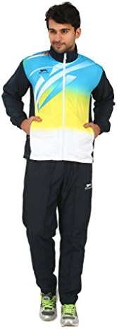 Shiv Naresh SNTS Micro Common Wealth Games 950 Polyester Track Suit, Men's (Blue)