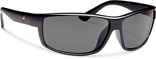 Forecast optics eli sunglass with black/gray polycarbon…