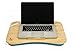 Hultzzzy Bamboo Lap Desk Tray Table fits 17