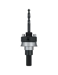 DeWalt dw1805 3 8-Inch vástago mandril de cambio rápido (se adapta agujero Sierras 1 1 4 de pulgada 3 pulgadas)