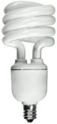 13 Watt - 60 W Equal - Cool White 4100K - CFL Light Bulb - Candelabra Base - Global Consumer Products 171