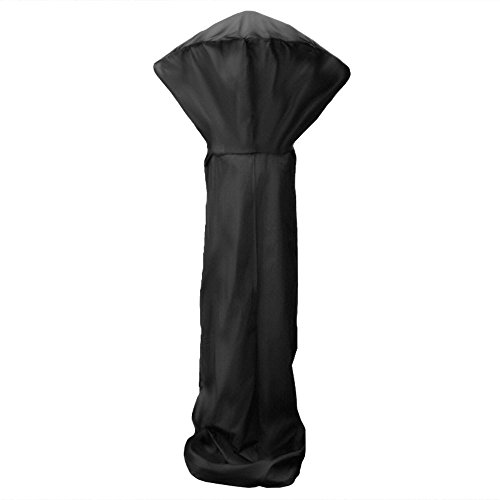 Sunnydaze Black Patio Heater Cover, 94 Inch Tall