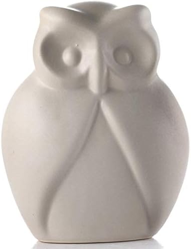 Popular Minimalist Ceramic Decorative Owl- Cream