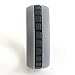 Mens Silicone Wedding Ring Band - ArcRings - (Gray/Black/Gray, 11)