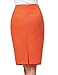 Kate KasinWomen's Elastic Midi Business Pencil Skirts