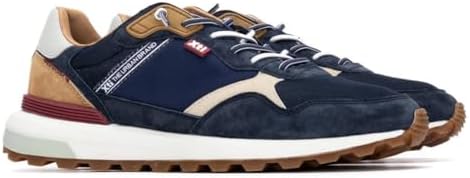 - Scarpe Uomo Blu Navy - Scarpe comode e Versatili - Moda Casual - Modello 14571701 (Misurare 42)