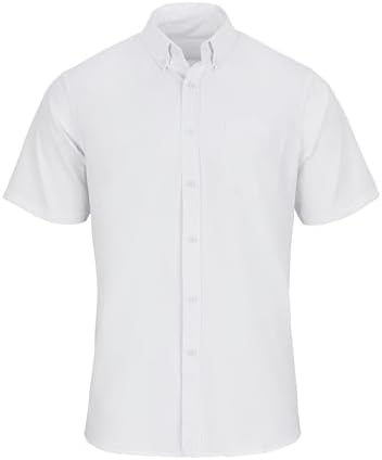 Amazon.com: Covona Men's Short Sleeve Solid White Color Dress Shirt Size Small : Clothing, Shoes & Jewelry Amazon.com: Covona Men's Short Sleeve Solid White Color Dress Shirt Size Small : Clothing, Shoes & Jewelry