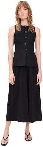 aligne linen dress ALIGNE Linen Mini Dress- Black