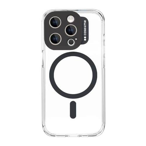 case&me cover trasparente con modulo MagSafe per iPhone 15... en promo sur Amazon