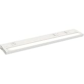 Maxim Lighting UCL-89864WT-3PO CounterMax 5K - 10W 1 LED Under Cabinet with 3 Prong-1 Inches Tall and 18 Inches Length, Finis