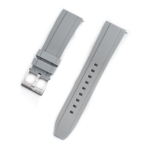 StrapHabit Quick Release Rubber Watch Strap Band FKM 20mm 22mm 24mm