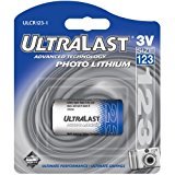 Ultralast UL-123/2 3V CR123 Photo Lithium Battery Retail Pack (Discontinued by Manufacturer)