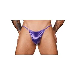 Body Aware Purple Satin Tanga Brief