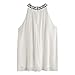 Casual Blouse T-Shirt,Elaco Women Summer Embroidered Tank Tops Sleeveless