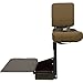 K & M 'Buddy Seat' Trainer Seat for John Deere Tractors - Brown, Model Number 8211