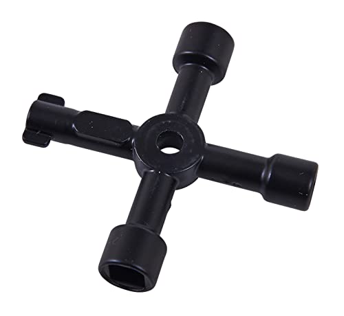 Am-Tech 4 Way Plumbing Key, S4600