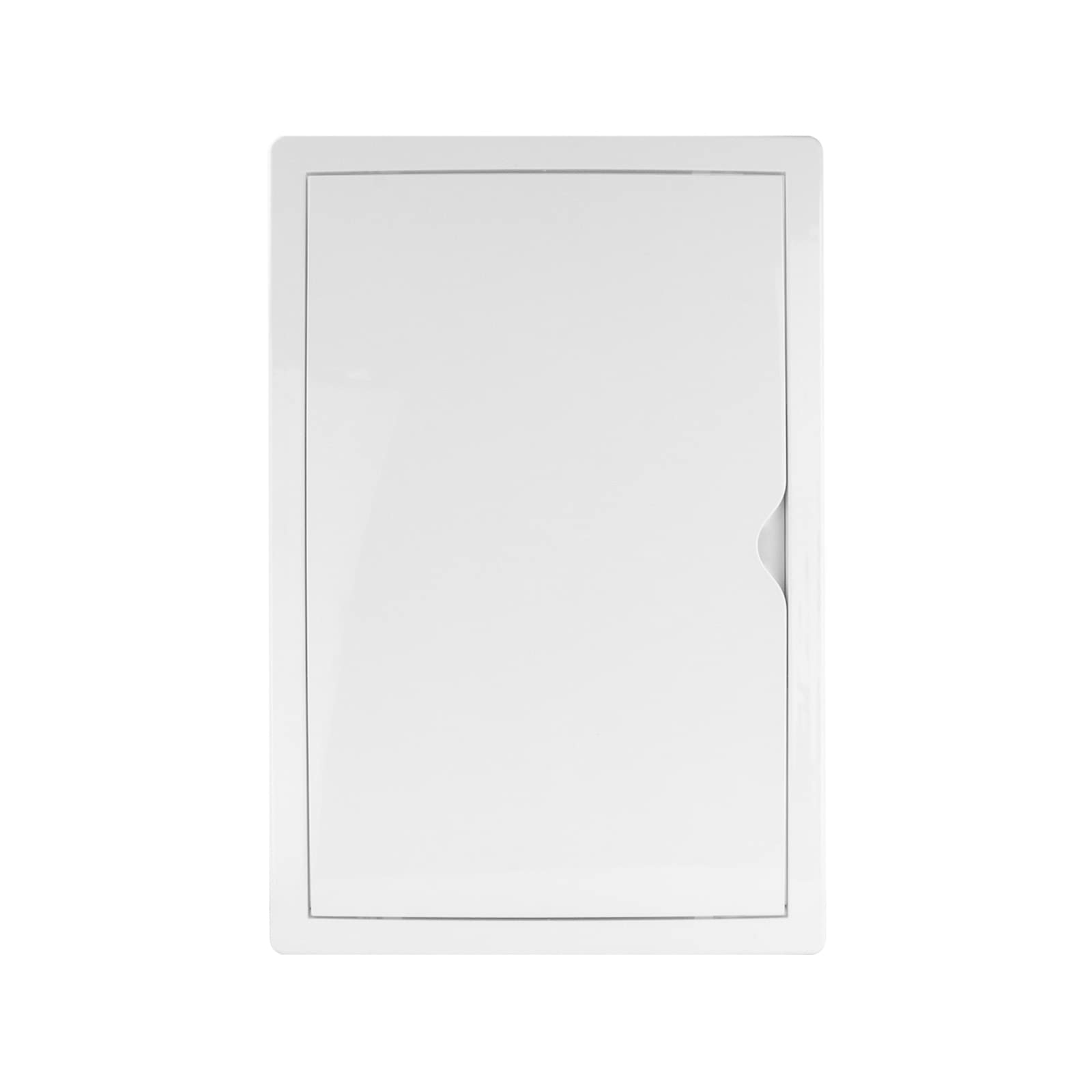 Inspection Flap 250 x 300 mm Inspection Door 25 x 30 cm Plastic Drywall Plasterboard Maintenance Flap White Suitable for Wet Rooms Flush-Mounted Flap