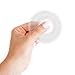 Premium White Feel Thrill Stress Relieve Fidget Spinner Toy - Made Of Plastic - Perfect For Kids & Adults - Ideal For People With OCD, ADHD & Autism