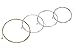 Folkcraft Mountain Dulcimer String Set, Ball Ends (.011