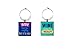 Funny Art Quote Wine Charm Set of 6 Fun inspirational word Unique Ring Theme Label Champagne Glass Marker Accessories Gift Idea for Women Men Boy Girl kid Happy Birthday Party Event Engagement