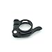 ODIER Bike Bicycle Quick Release SeatPost Clamp 34.9mm 31.8mm MTB Bike Road Bike Casual Bike Seatpost Clamp (31.8-Black-Hollow)