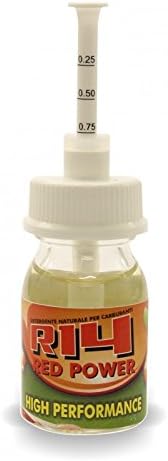 R14 ADDITIVE FOR FUEL NATURAL 30 ML WITH DISPENSER RED RACING POWER ENGINES AND MOTORS