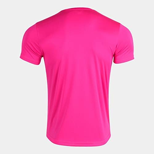 T-shirt Short Sleeve Record II Fluorescente Rosa, S