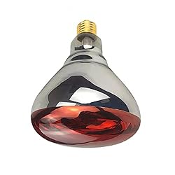 BONGBADA 2 Pack 250W Heat Lamp Red Infrared Bulbs