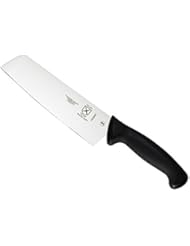 Mercer Culinary M22907 Millennia 7-Inch Nakiri Knife, Black
