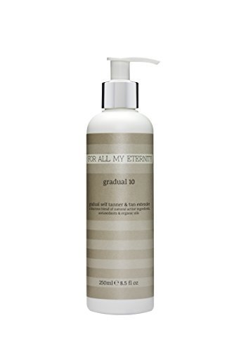 For All My Eternity Gradual 10 Lotion – Luxury Self-Tanning Lotion 250ml | Buildable Natural Tan | Hydrating Tan Extender | Paraben-Free, Award-Winning Formula