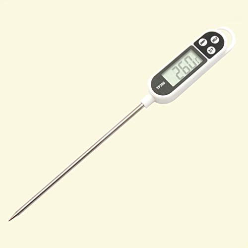 OmkuwlQ Household Kitchen Liquid Food Oil and Milk Digital Probe Temperature Electronic Thermometer for Cooking