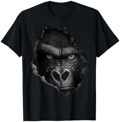 Amazon.com: Polygon Art Silverback Gorilla Gorillas T-Shirt